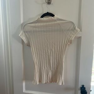 White reformation T-shirt